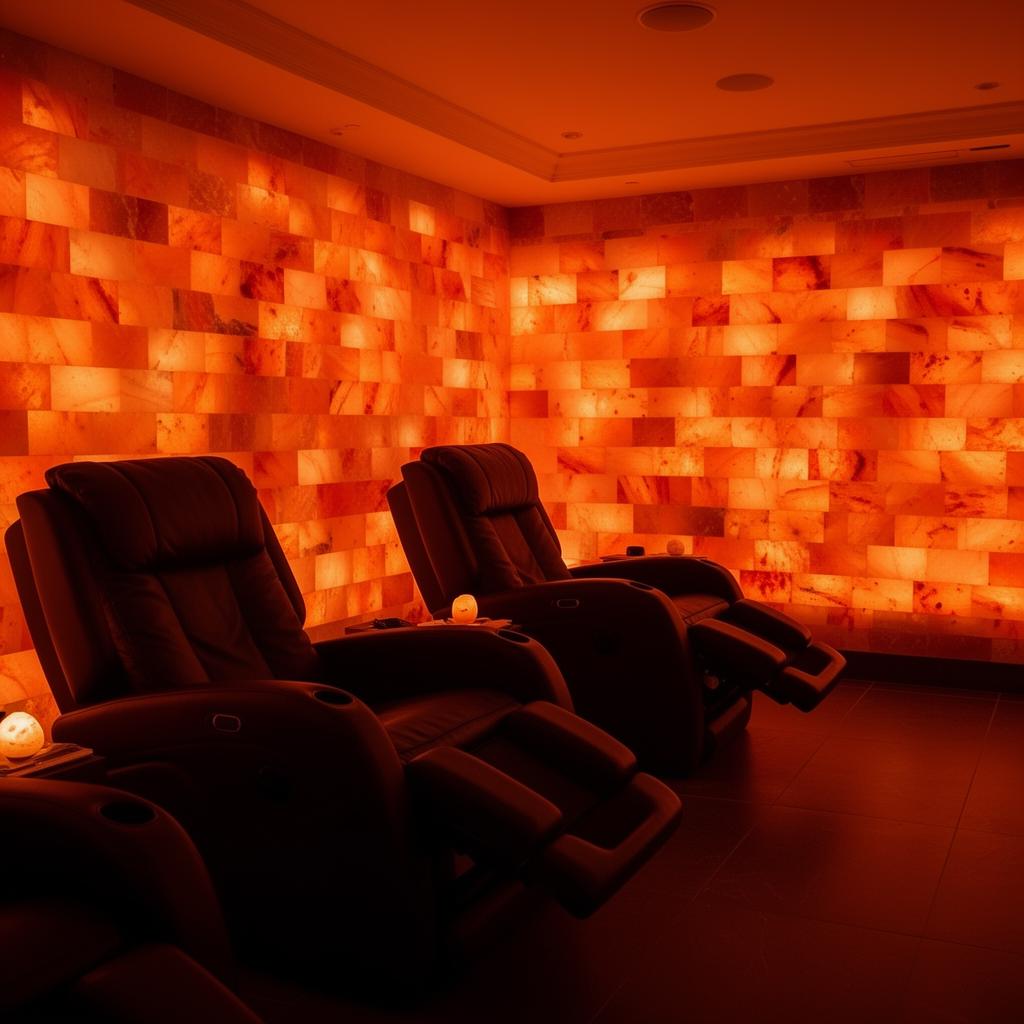 Salt therapy room